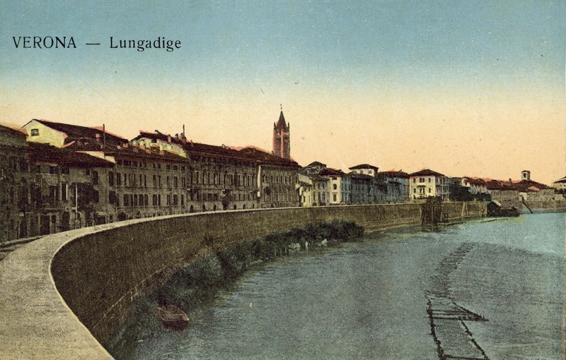 Verona, Olaszország, Lungadige alkotó: Italian Photographer