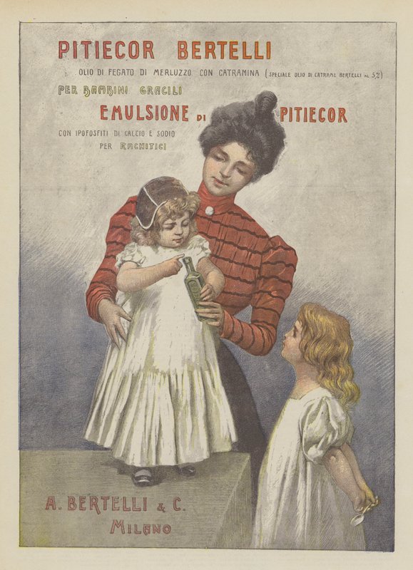 A Bertelli & C (színes litho) alkotó: Italian School