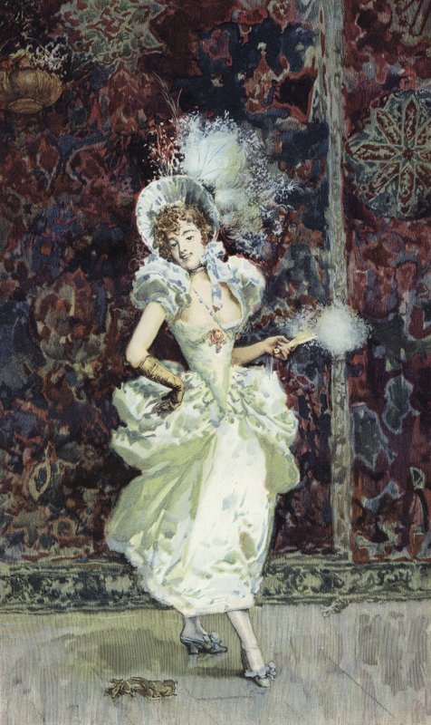 A Watteau-ban alkotó: Italian School