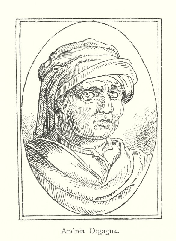 Andrea Orgagna (metszet) alkotó: Italian School