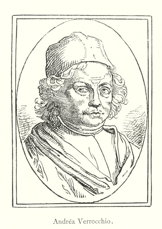 Andrea Verrocchio (metszet) alkotó: Italian School