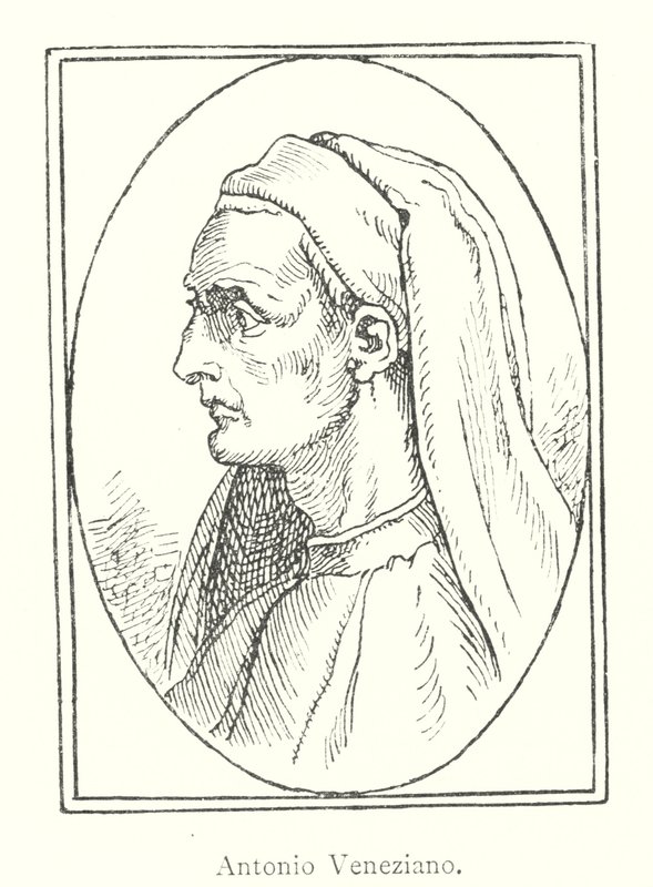 Antonio Veneziano (metszet) alkotó: Italian School
