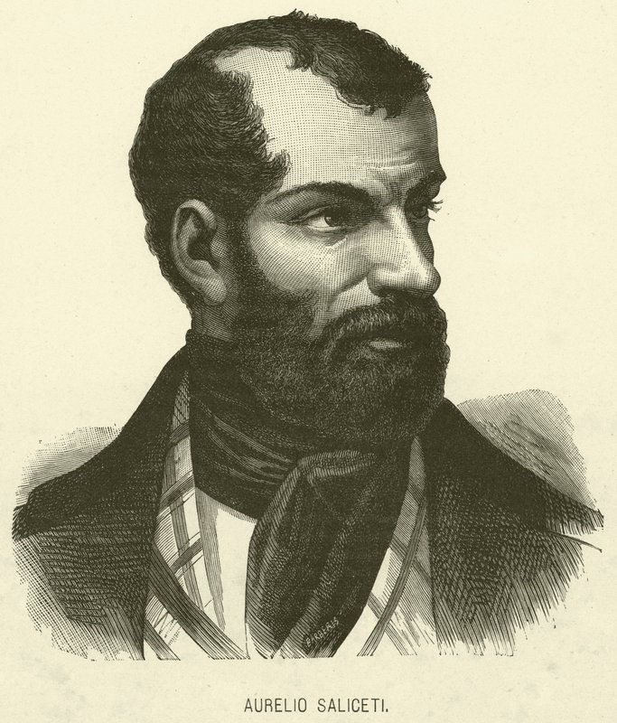 Aurelio Saliceti (metszet) alkotó: Italian School
