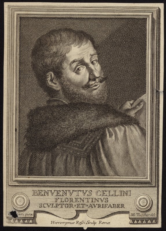 Üdvözöllek Cellini! alkotó: Italian School