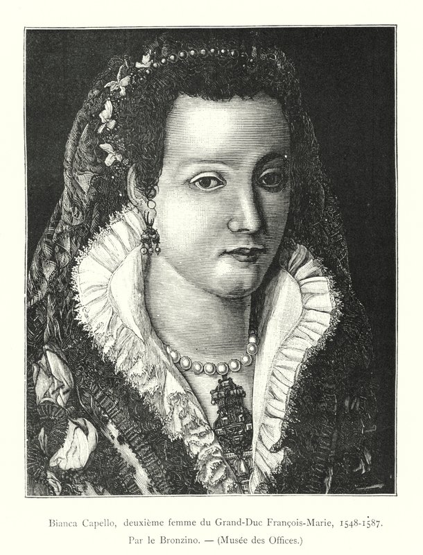 Bianca Capello, Francois-Marie nagyherceg második felesége alkotó: Italian School