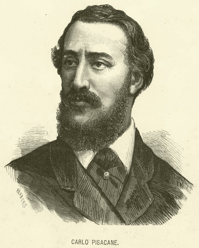 Carlo Pisacane (metszet) alkotó: Italian School