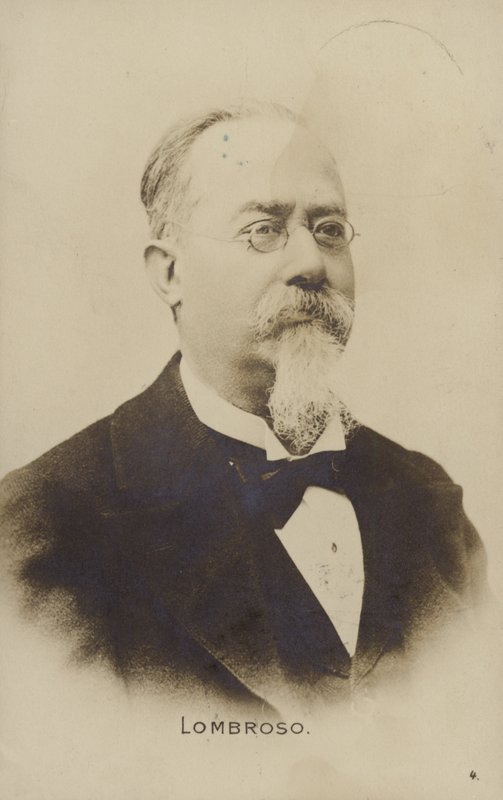 Cesare Lombroso (1835-1909), olasz orvos és kriminológus alkotó: Italian School