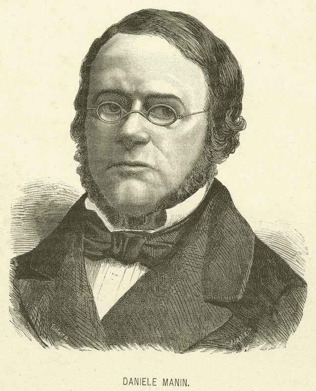Daniele Manin (metszet) alkotó: Italian School