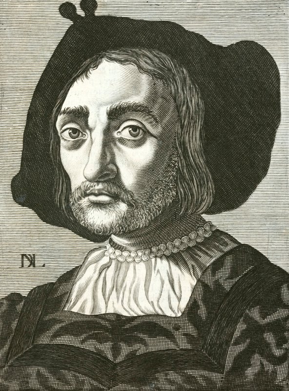 Donato Bramante, olasz reneszánsz építész (metszet) alkotó: Italian School