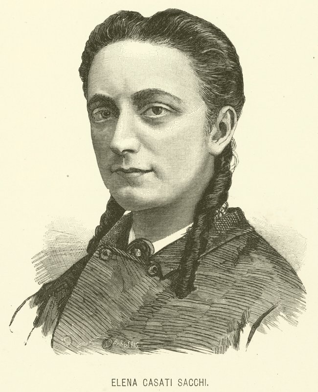 Elena Casati Sacchi (metszet) alkotó: Italian School