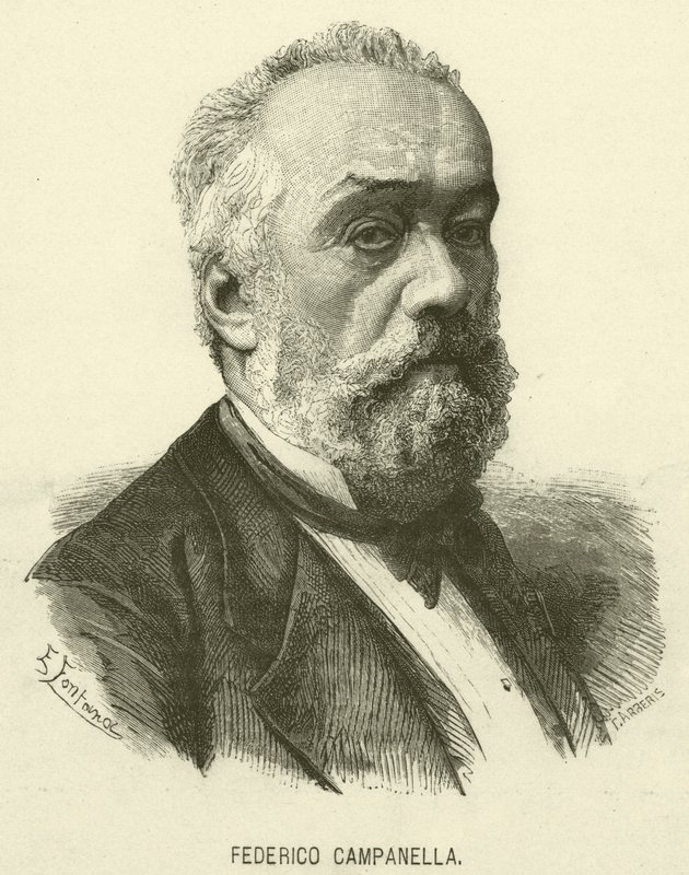 Federico Campanella (metszet) alkotó: Italian School