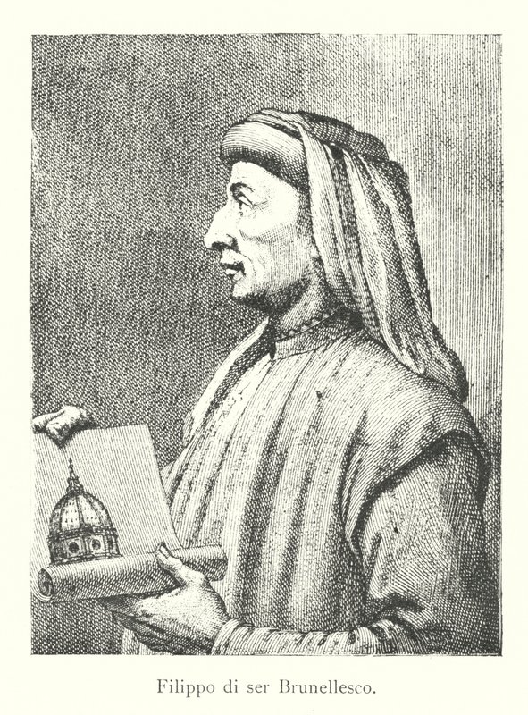 Filippo di ser Brunellesco (metszet) alkotó: Italian School
