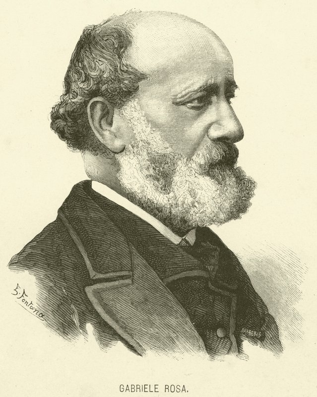 Gabriele Rosa (metszet) alkotó: Italian School