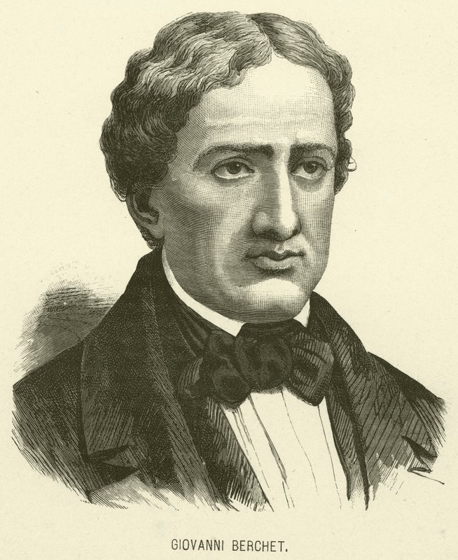 Giovanni Berchet (metszet) alkotó: Italian School