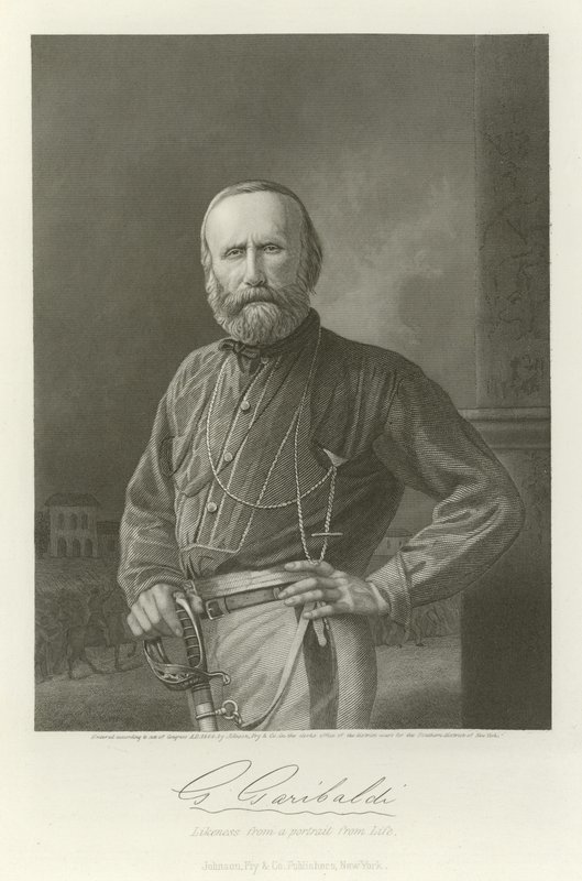 Giuseppe Garibaldi alkotó: Italian School