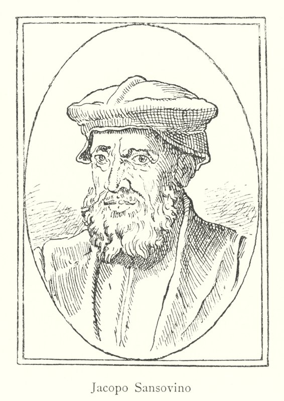 Jacopo Sansovino (metszet) alkotó: Italian School