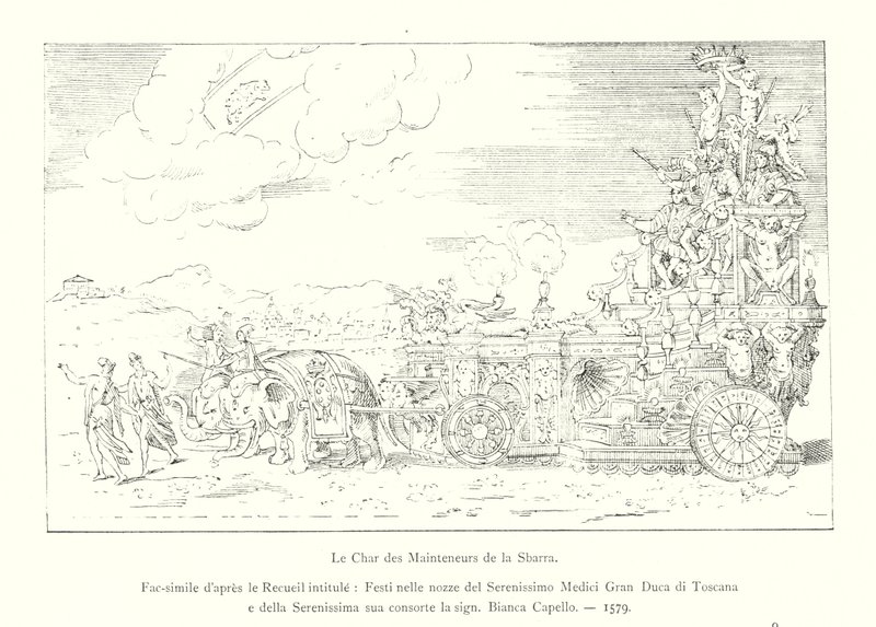 Le Char des Mainteneurs de la Sbarra, Facsimile d