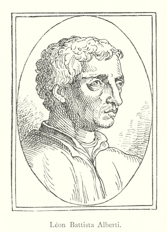 Leon Battista Alberti (metszet) alkotó: Italian School