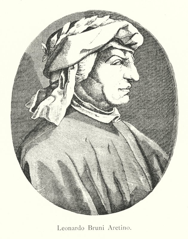 Leonardo Bruni Aretino (metszet) alkotó: Italian School