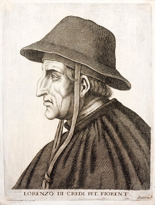 Lorenzo de Credi, olasz reneszánsz festő (metszet) alkotó: Italian School