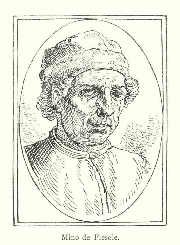Mino de Fiesole (metszet) alkotó: Italian School