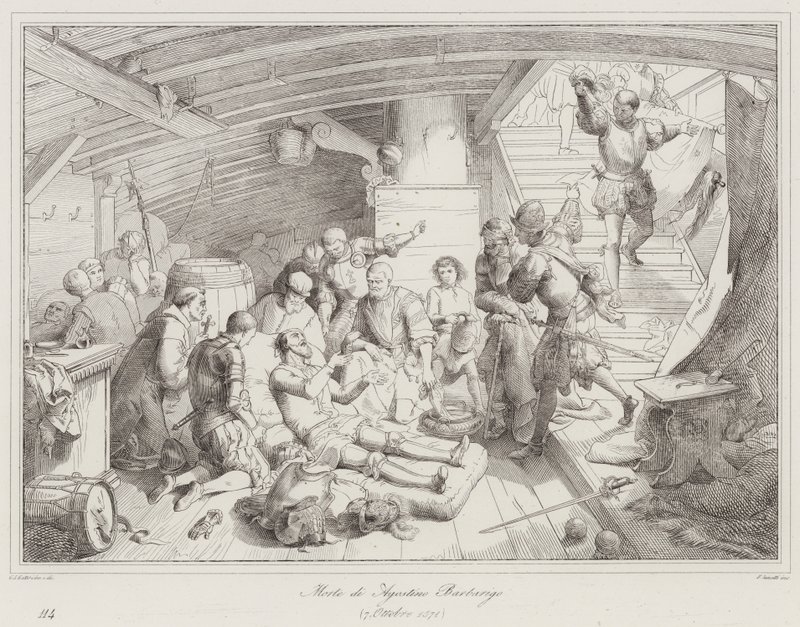 Agostino Barbarigo halála alkotó: Italian School