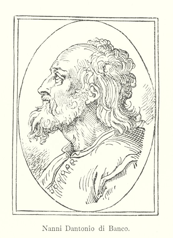 Nanni Dantonio di Banco (metszet) alkotó: Italian School