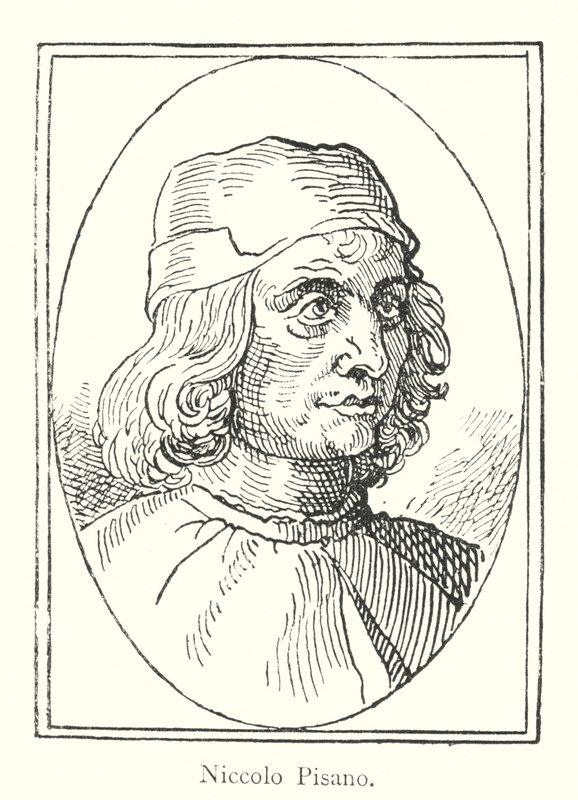 Niccolo Pisano (metszet) alkotó: Italian School