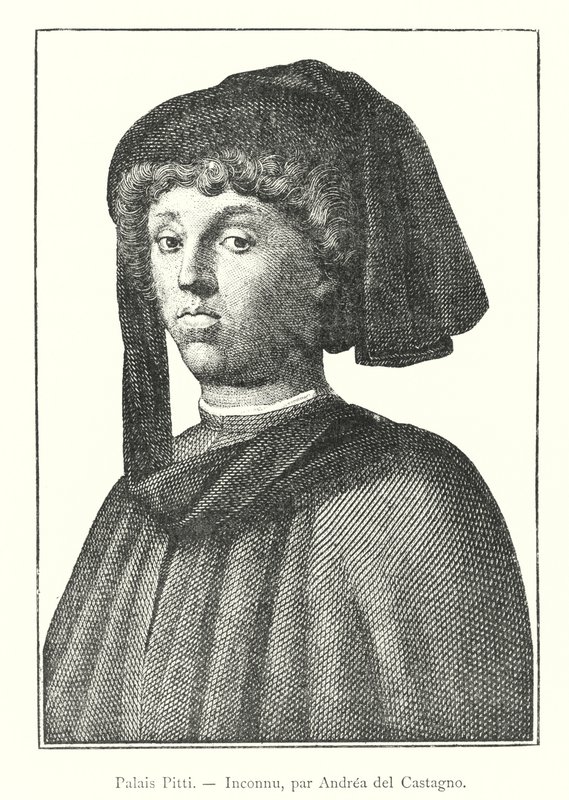 Palais Pitti, Inconnu / Andrea del Castagno (metszet) alkotó: Italian School