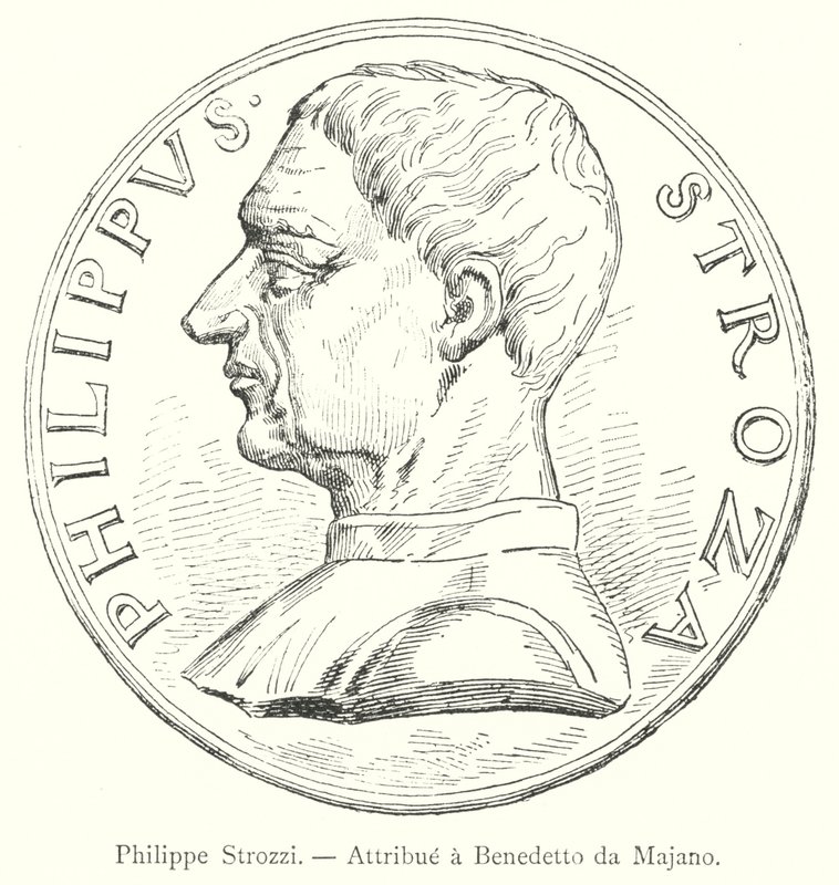 Philippe Strozzi, Benedetto da Majano attribútuma (metszet) alkotó: Italian School