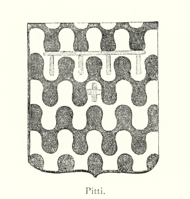 Pitti (metszet) alkotó: Italian School