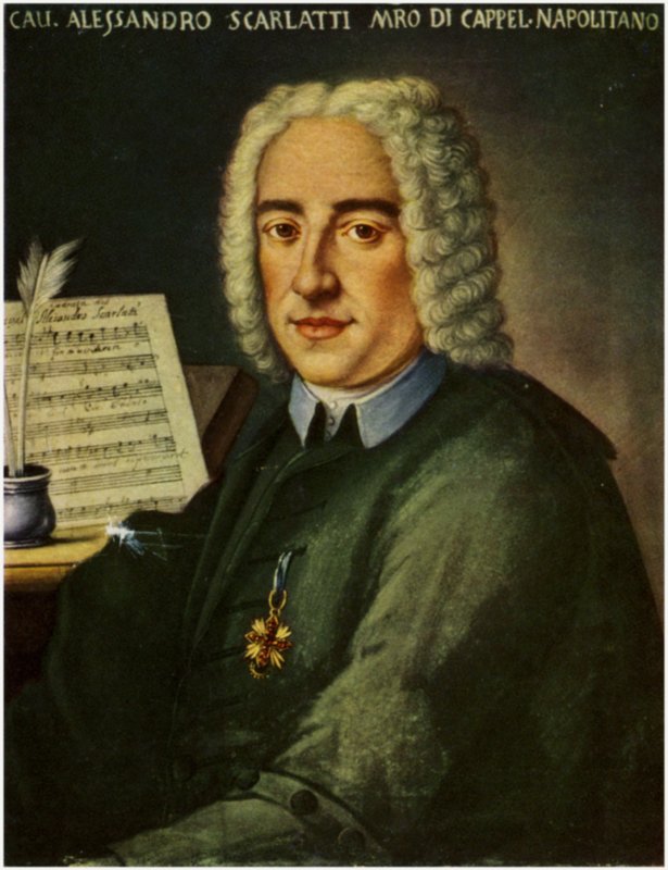 Alessandro Scarlatti portréja alkotó: Italian School