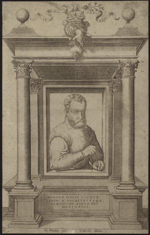 Giacomo Barozzi da Vignola portréja alkotó: Italian School