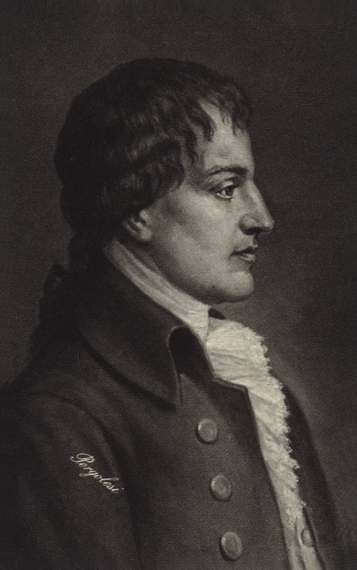 Giovanni Battista Pergolesi portréja alkotó: Italian School