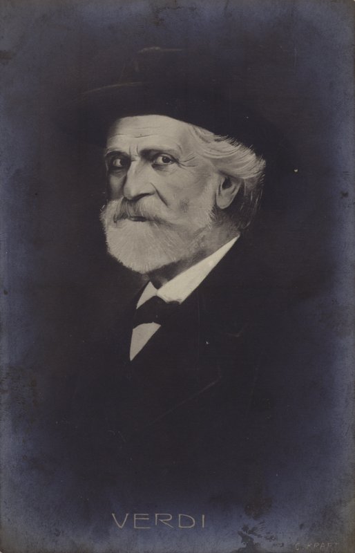 Giuseppe Verdi portréja alkotó: Italian School