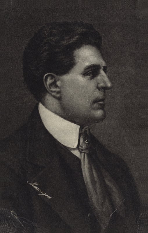 Pietro Mascagni portréja alkotó: Italian School