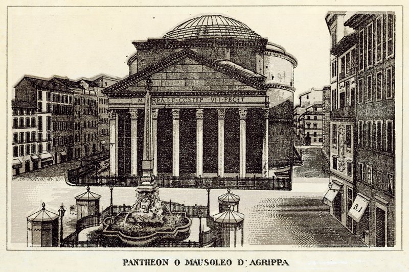 Róma: Pantheon O Mausoleo D