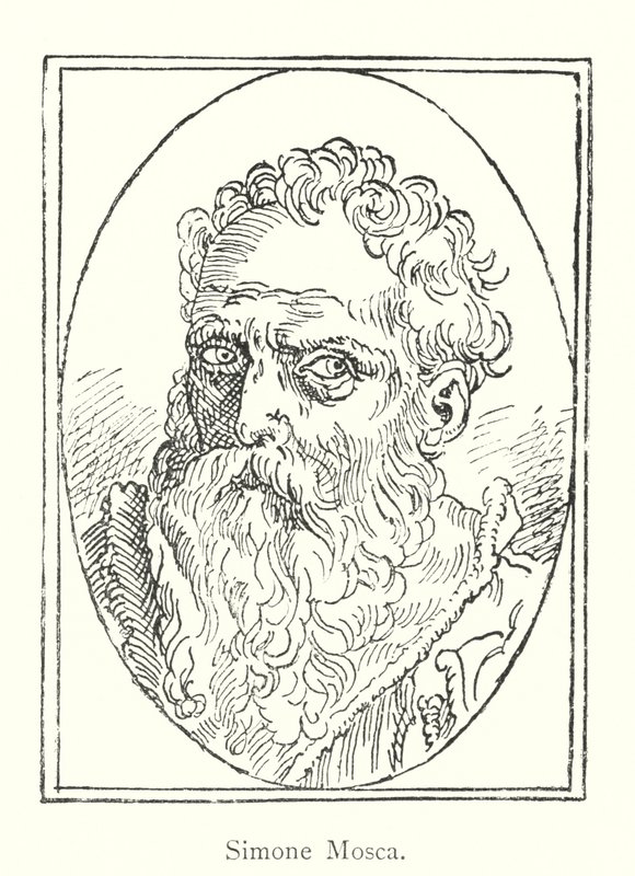 Simone Mosca (metszet) alkotó: Italian School
