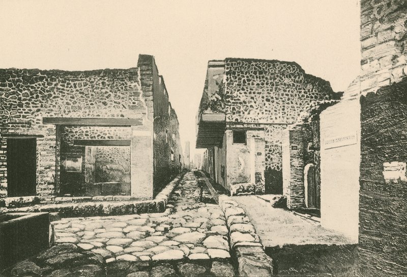 A Pensile Erkély Háza, ahogy van (mélynyomás) alkotó: Italian School