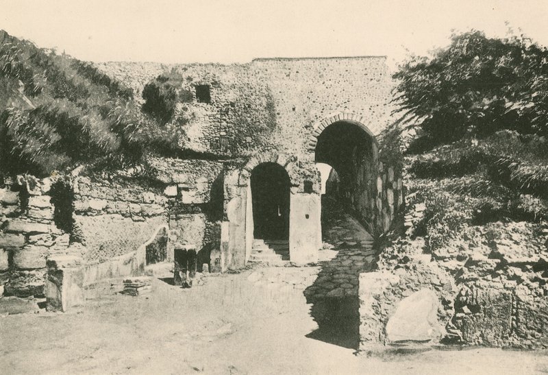 A tengerészeti kapu, ahogy van (mélynyomás) alkotó: Italian School