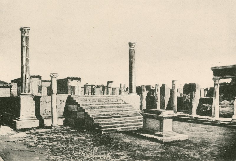 Apollón temploma úgy, ahogy van (mélynyomat) alkotó: Italian School