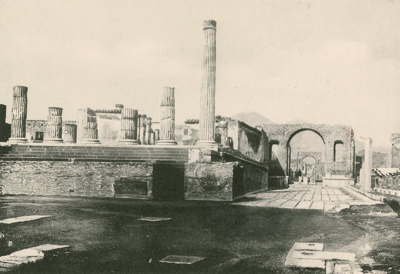 Jove temploma és Néró íve úgy, ahogy vannak (mélynyomás) alkotó: Italian School