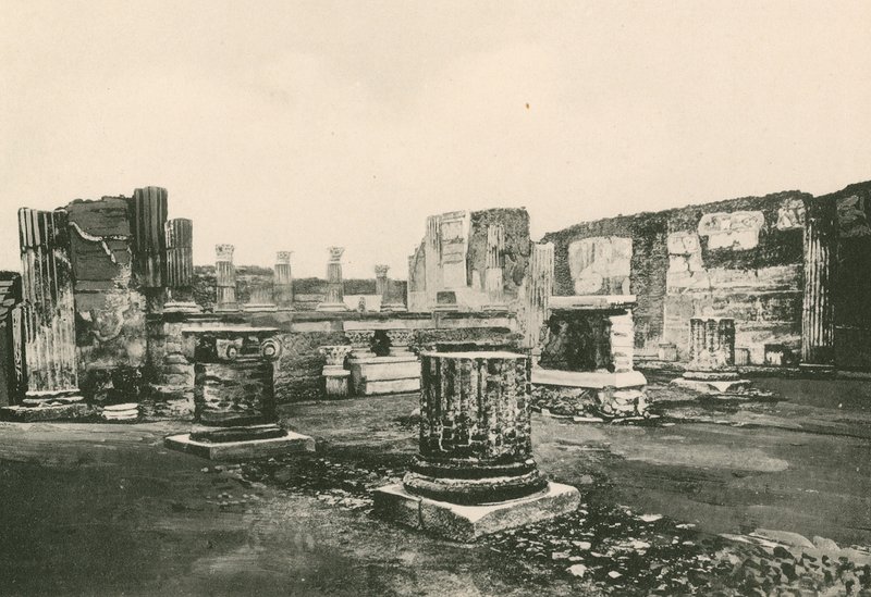 A tribün a bazilikában, ahogy van (mélynyomás) alkotó: Italian School
