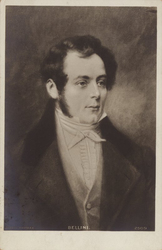 Vincenzo Bellini olasz operaszerző (1801-1835) alkotó: Italian School