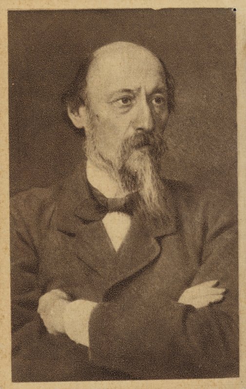 Nyikolaj Nekrasov orosz költő alkotó: Ivan Nikolaevich Kramskoy