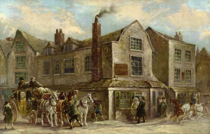The Hand und Shears, Smithfield, London alkotó: J.C. Maggs