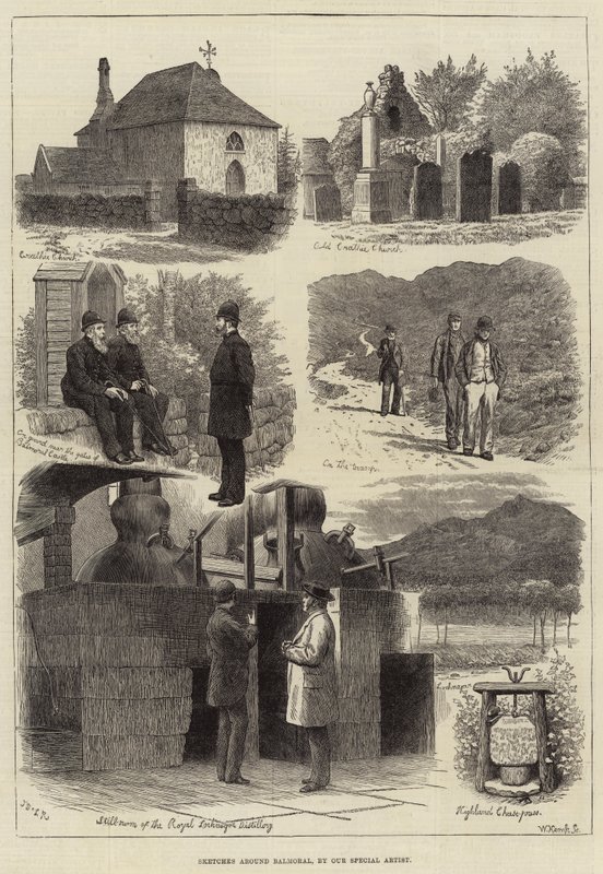 Vázlatok Balmoral körül alkotó: J.M.L. Ralston