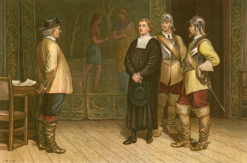 James Durham Oliver Cromwell elé vitte alkotó: J.M.L. Ralston