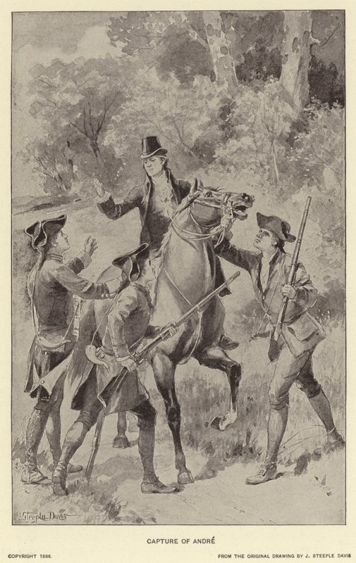Andre elfogása (litho) alkotó: J. (after) Steeple Davis