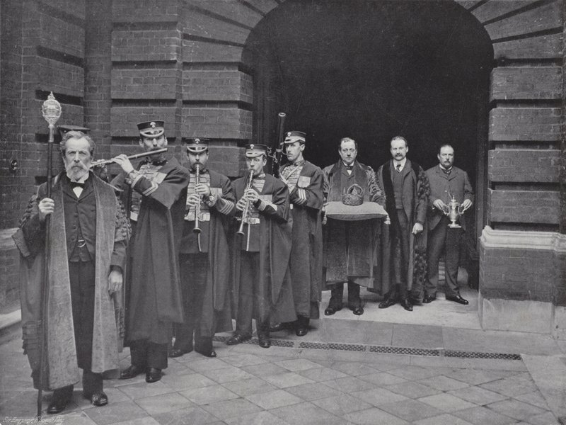 A választás napja a Girdlers Hallban, a Koronamenet alkotó: J. Benjamin Stone